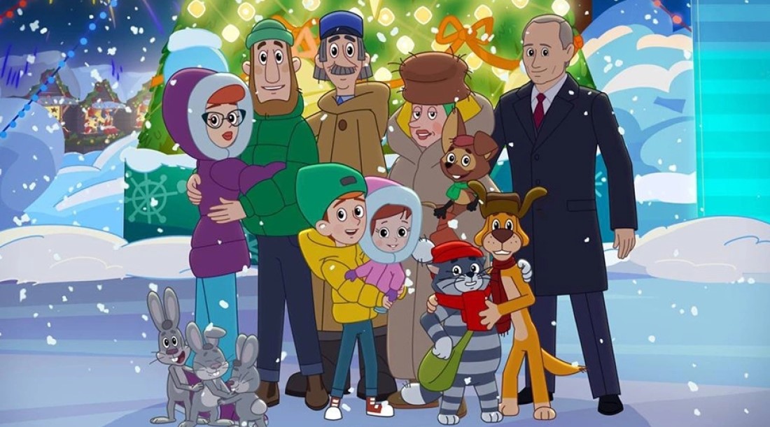 На кадре из новой серии «Простоквашино» показали Владимира Путина