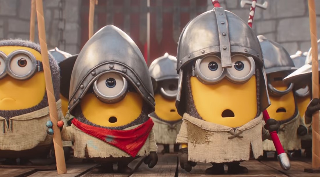 В трейлере мультфильма «Миньоны и монстры» помощники Грю снимают кино и вызывают Ктулху