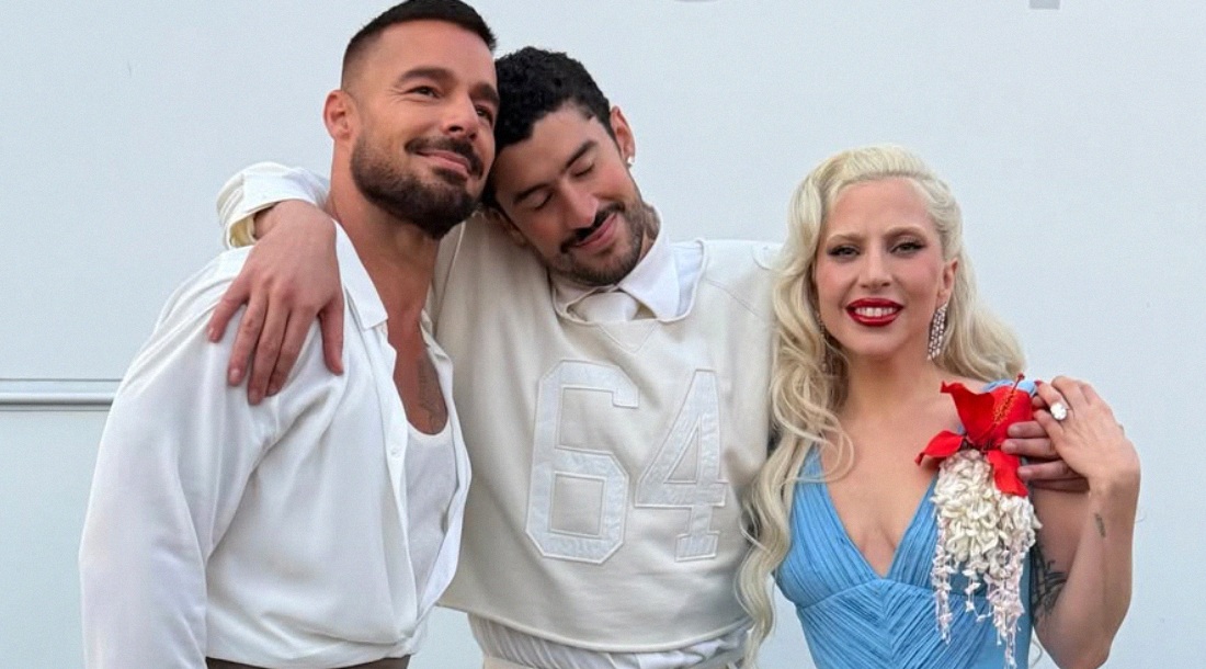 Bad Bunny выступил на «Супербоуле»-2026 с Леди Гагой и Рики Мартином