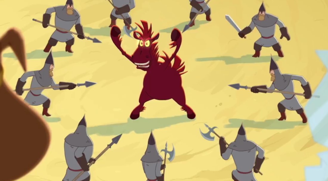 В трейлере мультфильма «Три богатыря. Ни дня без подвига 3» Юлий стал богатырем