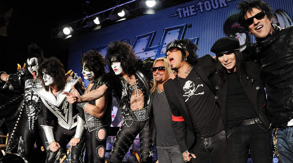 Motley Crue и Kiss