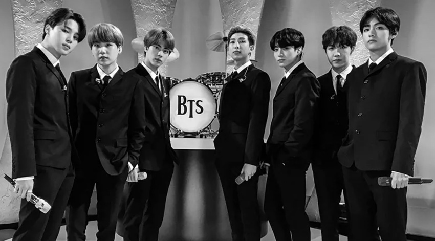 BTS на шоу Стивена Кольбера