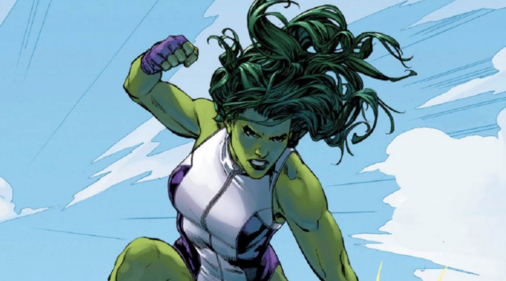 Женщина-Халк в комиксе Marvel
