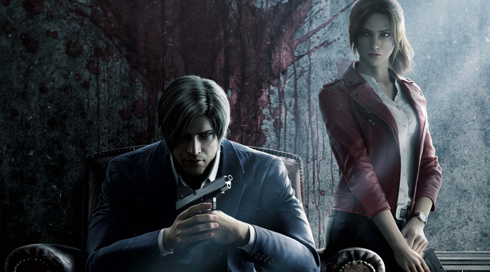 Промо-постер мультсериала «Resident Evil: Infinite Darkness»