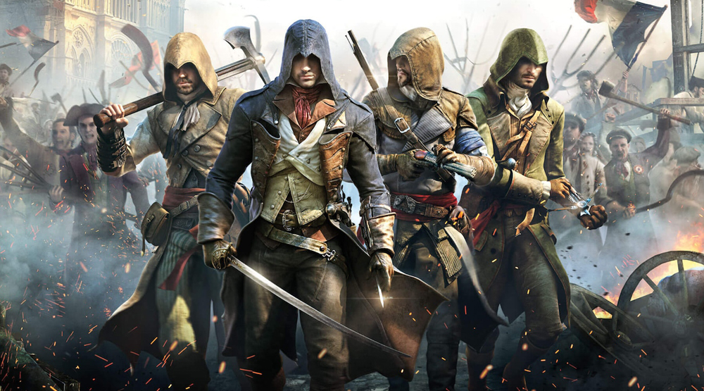 Промо-постер игры Assassin’s Creed Unity