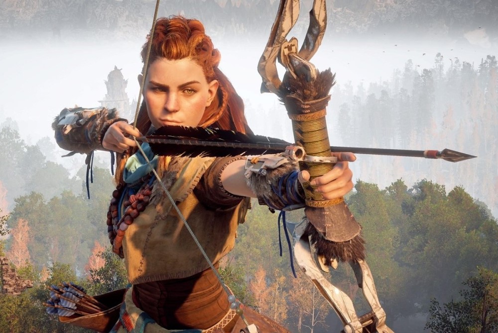 Кадр из игры Horizon Zero Dawn