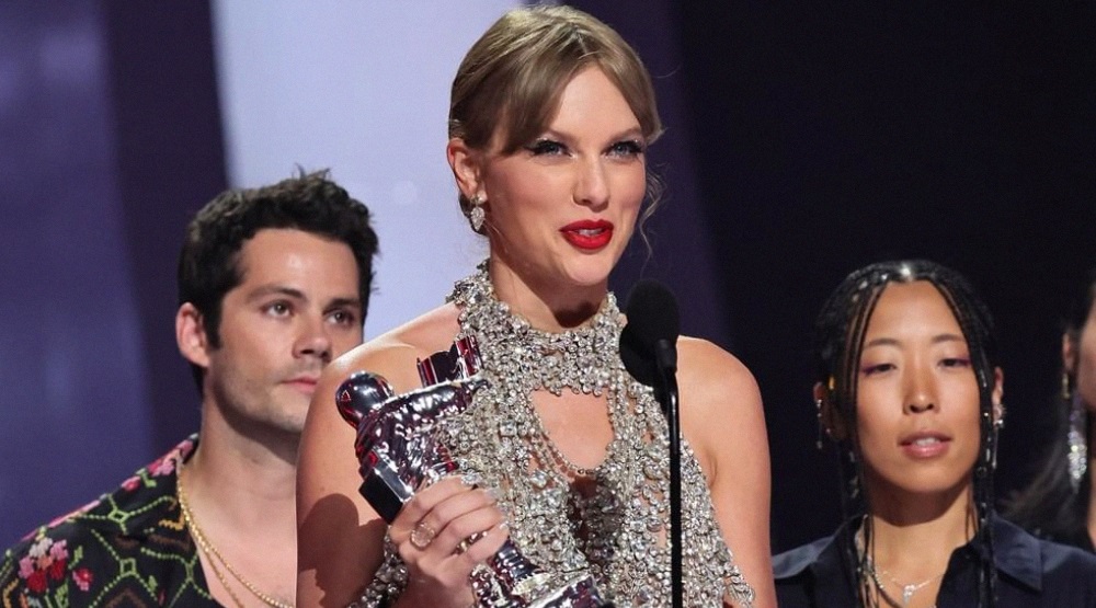 Тейлор Свифт на церемонии MTV VMA / Фото: соцсети премии