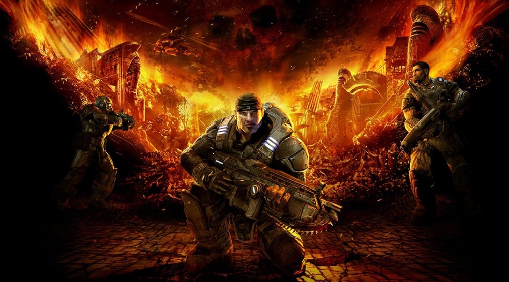 Промо-фото игры Gears Of War (2006)