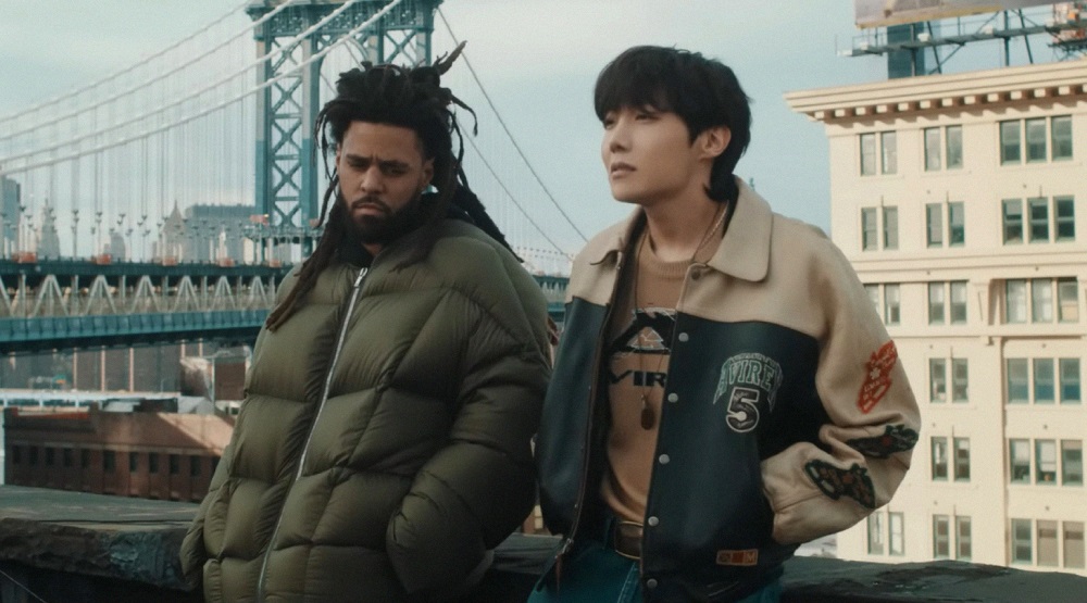 J.Cole и J-Hope в тизере клипа «On the Street»