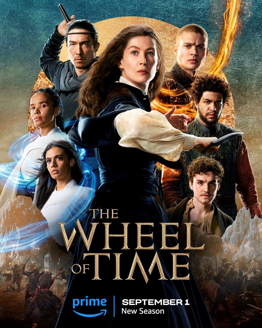 Постер 2 сезона сериала «Колесо времени» (2023) / Фото: Twitter*/TheWheelOfTime/ *соцсеть запрещена в России