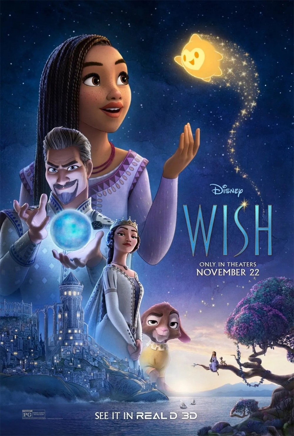 В свежем тизере мультфильма «Заветное желание» Disney прозвучала песня Аши  «This Wish»