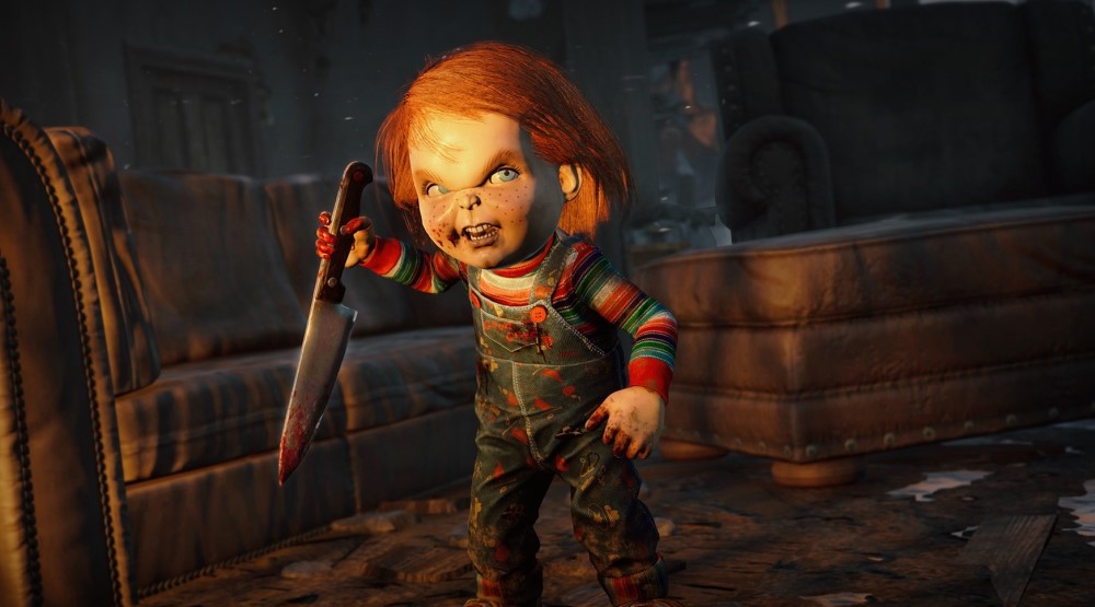 Кадр из дополнения Dead by Daylight: Chucky (2023) игры Dead by Daylight (2016)