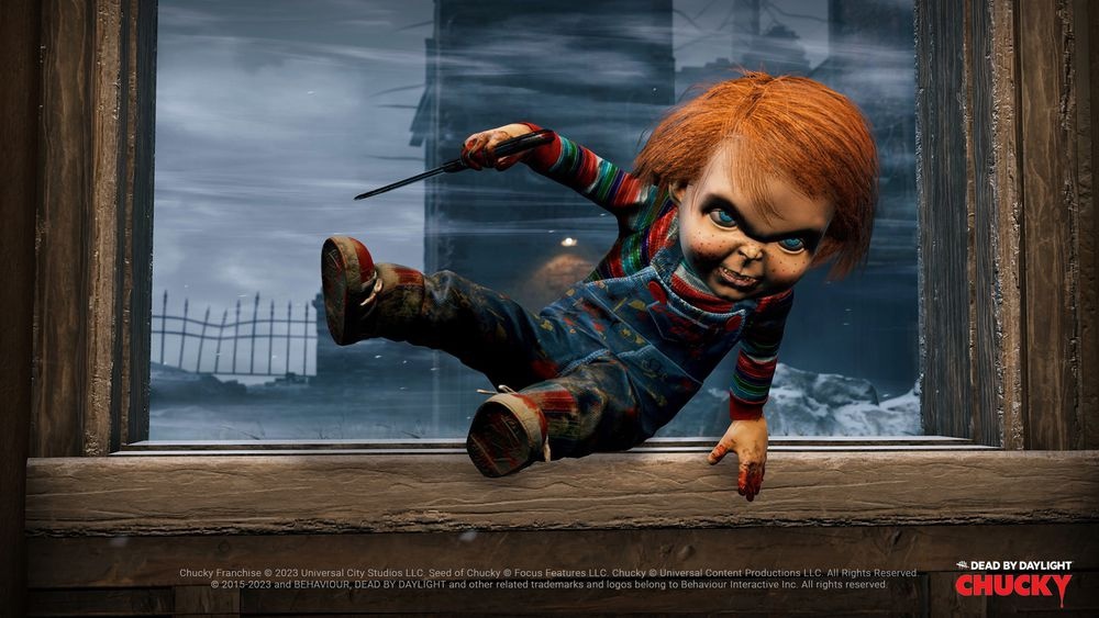 Кадр из дополнения Dead by Daylight: Chucky (2023) игры Dead by Daylight (2016)