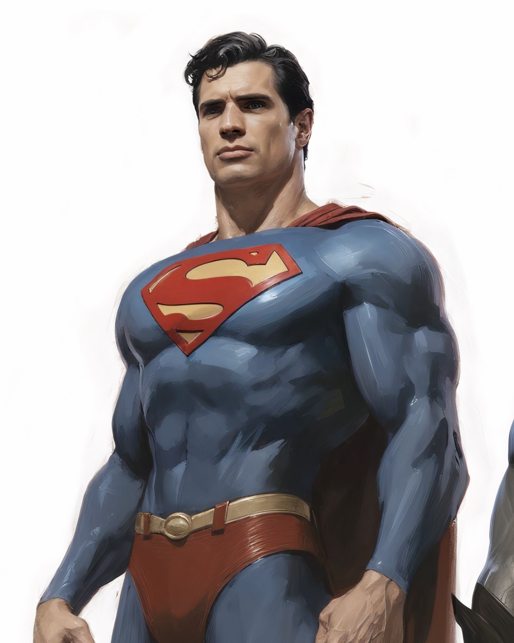 Дэвид Коренсвет в образе Супермена, фан-арт / Фото: X (бывший Twitter)*/21xfour/ *соцсеть запрещена в России