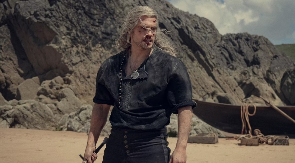 Генри Кавилл, кадр из 3 сезона сериала «Ведьмак» (2023)