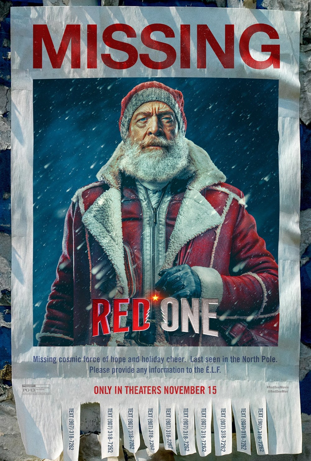 Постер фильма «Красный» (2024) / Фото: X (бывший Twitter)*/TheRock/ *соцсеть запрещена в России