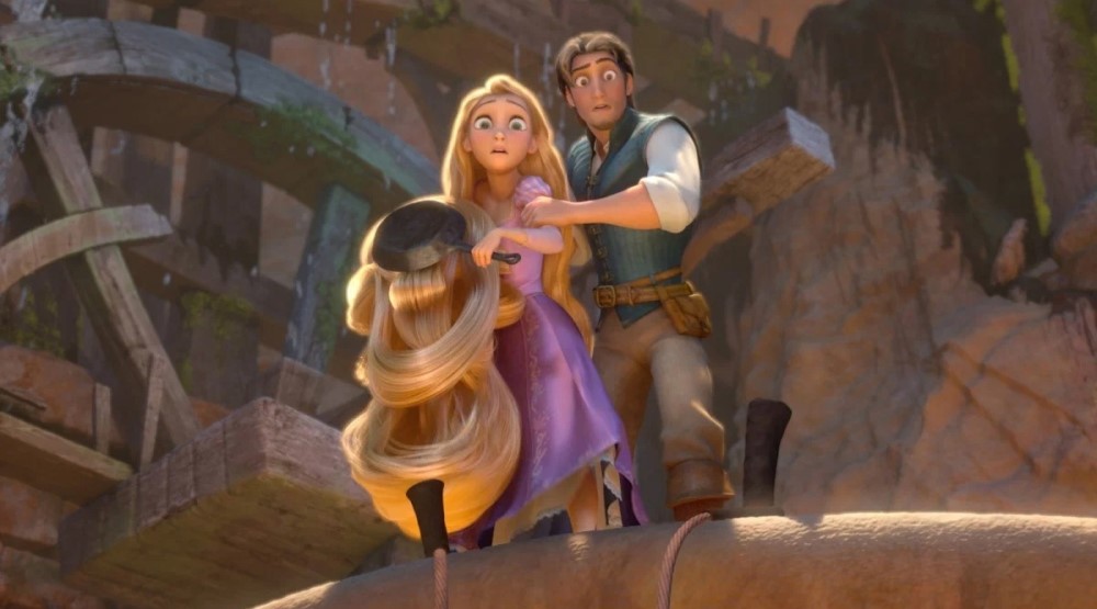 Кадр из мультфильма «Рапунцель: Запутанная история» (2010)