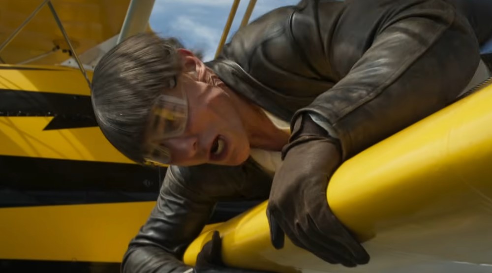 Кадр со съемок фильма «Миссия невыполнима: Финальная расплата» (2025)