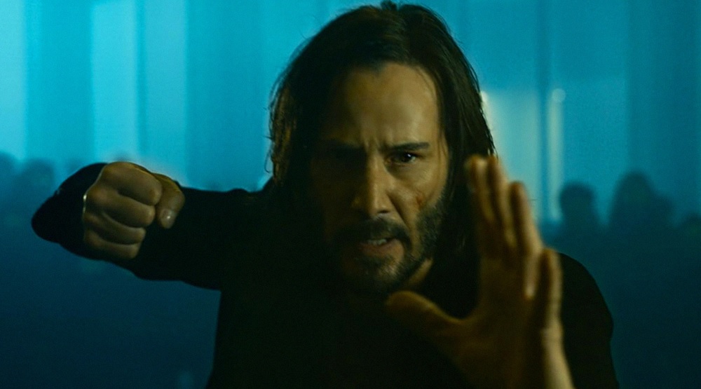 Киану Ривз в фильме «Матрица: Воскрешение» (2021)