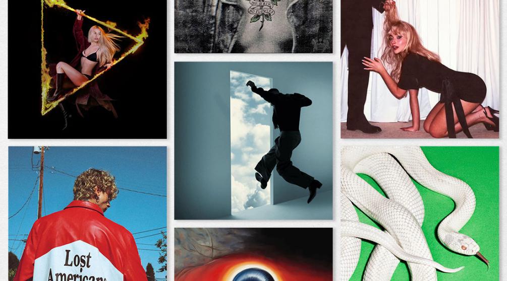 Обложки альбомов из обзора