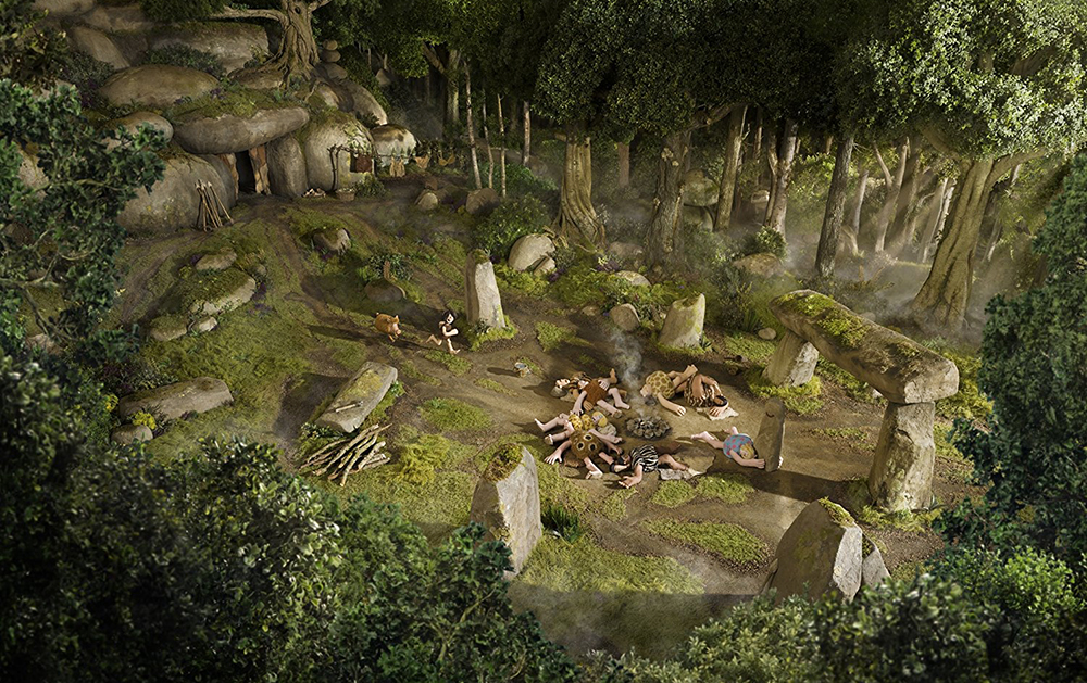 Кадр из мультфильма «Дикие предки»