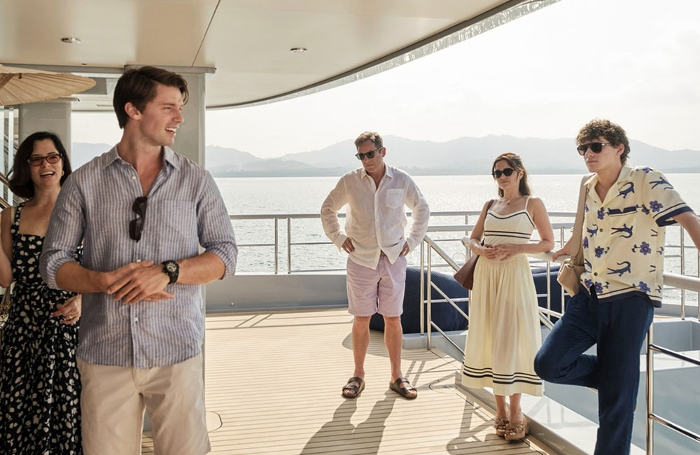 Кадр из 3 сезона сериала «Белый лотос» (2025)