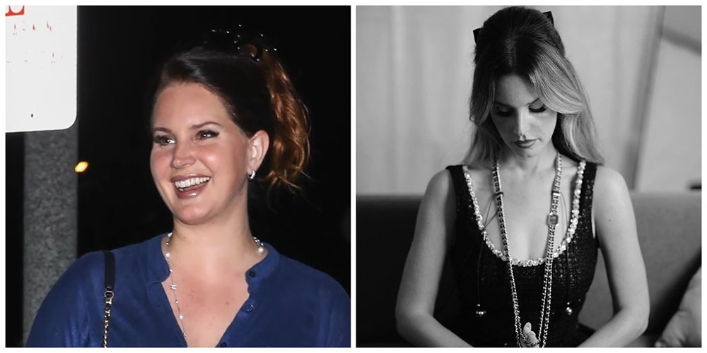 Лана Дель Рей до и после похудения/ Фото: соцсети певицы и ролики YouTube