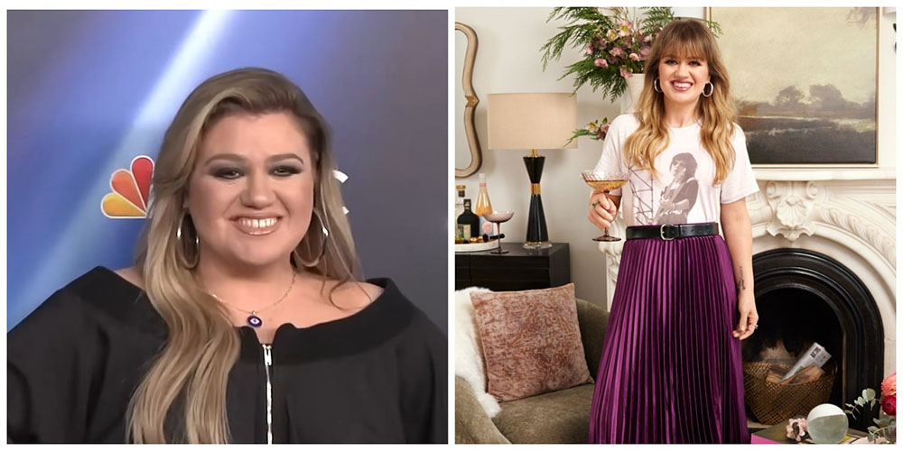 Келли Кларксон до и после похудения/ Фото: соцсети певицы и ролики YouTube