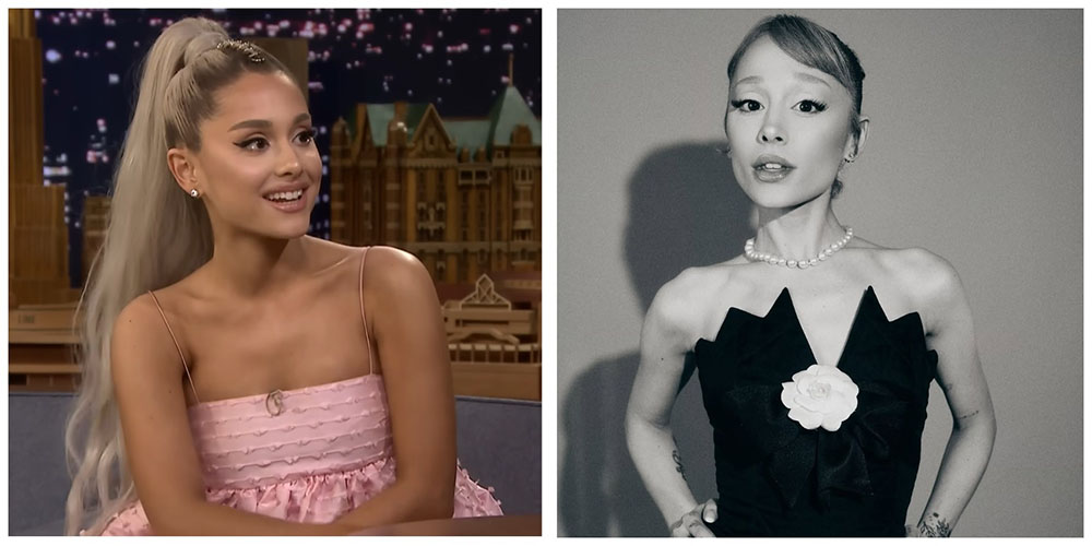 Ариана Гранде до и после похудения/ Фото: соцсети певицы и ролики YouTube